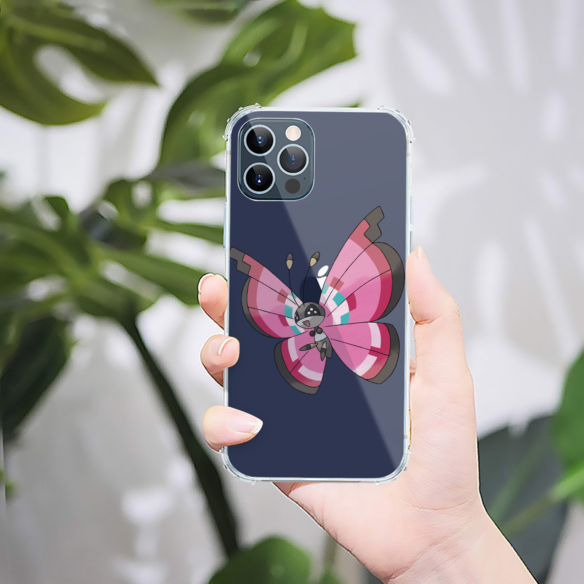 （画像用） ポケットモンスター Pokémon 【iPhone 12シリーズ対応】透明スマホケース（クリアソフトケース）